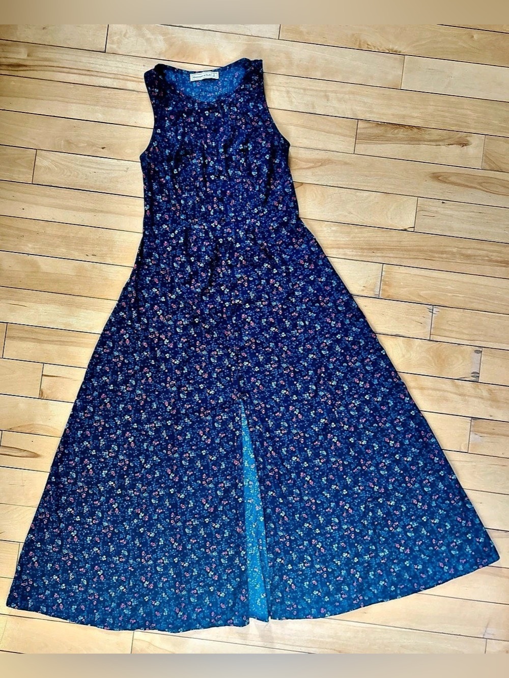 Vintage Abercrombie Fitch Cottage Prairie Maxi Dress